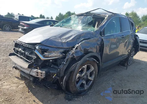 2018 Honda Cr-V Ex из США, поврежденный, VIN 7FARW2H54JE102653